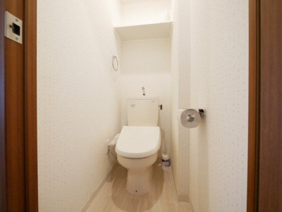 【トイレ】 | ドルチェヴィータ北浜 | シンプルで使いやすいトイレです