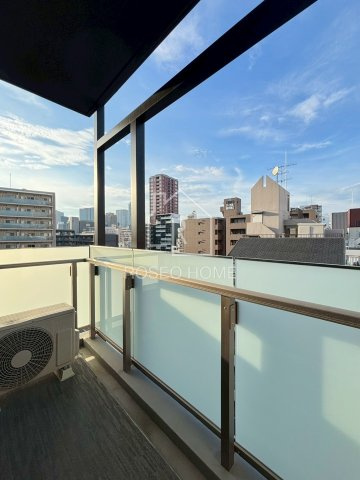 ブエナビスタ西天満のバルコニー