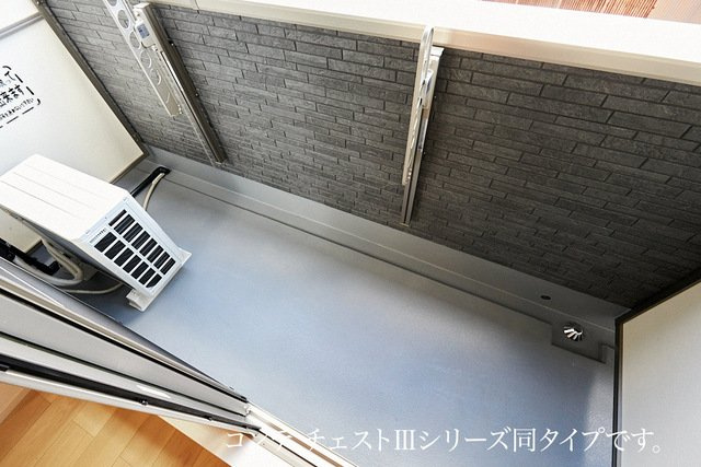 モーダ・フジのバルコニー