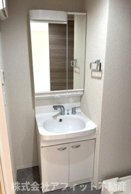 【洗面所】 | セレーノ福山駅前 | 洗髪洗面化粧台