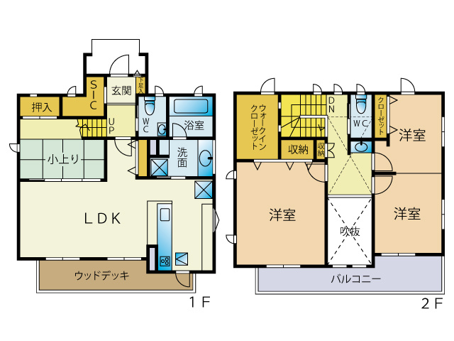 【間取り】 | 裾野市平松 中古住宅 EH05660 | 裾野市平松　間取り図