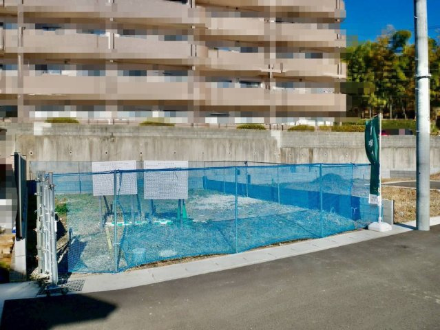 京都市西京区大枝沓掛町の前面道路含む現地写真|現地土地写真