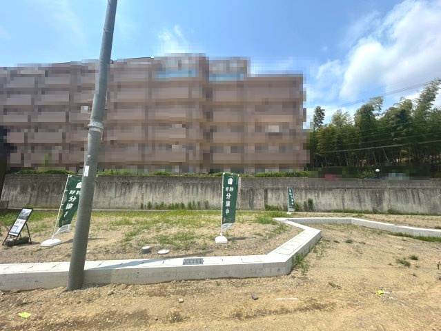 【成約済】京都市西京区大枝沓掛町の外観|土地面積：約29.15坪