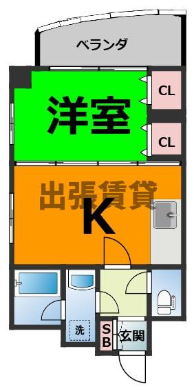 仲介手数料0円！！アビタシオン葵の間取り