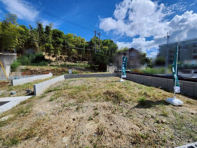 【成約済】京都市西京区大枝沓掛町の外観|現地土地写真