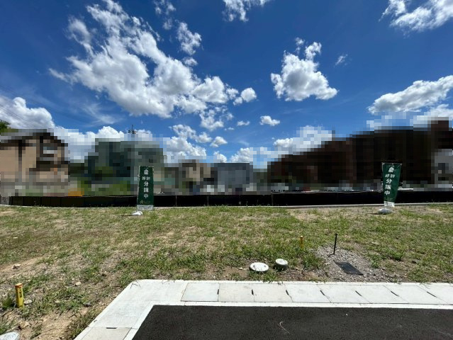 【成約済】京都市西京区大枝沓掛町の外観|5号地
土地面積：約85.39㎡（約25.83坪）