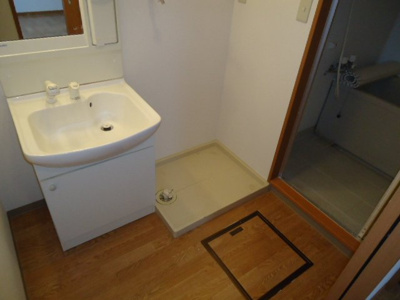 【洗面所】 | コーポ花の樹 | 洗髪洗面化粧台