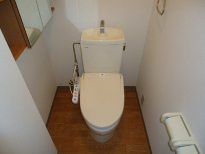 【トイレ】 | コーポ花の樹 | シャワー付トイレ