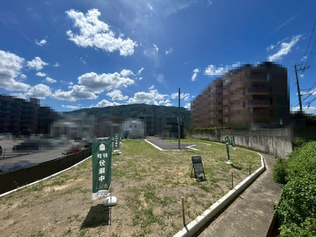 【成約】京都市西京区大枝沓掛町の外観|開放的で広々とした大型分譲地です！