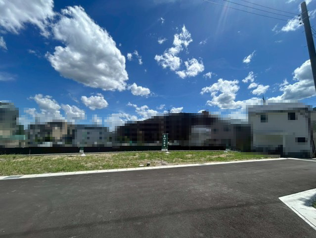 【成約】京都市西京区大枝沓掛町の前面道路含む現地写真|京都縦貫自動車道「沓掛インターチェンジ」が近く、京都市内・亀岡方面へのアクセスも良好です！