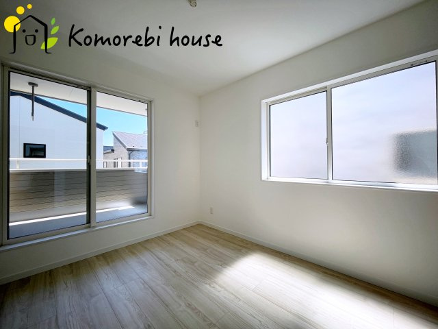 桶川市上日出谷南　2期　ピュアガーデン　戸建て　04の寝室|寝室です