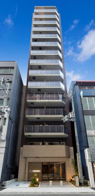 【外観パース】 | レオンコンフォート堀江公園 | スタイリッシュな外観のマンションです♪