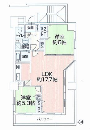 【間取り】 | ドミール八王子