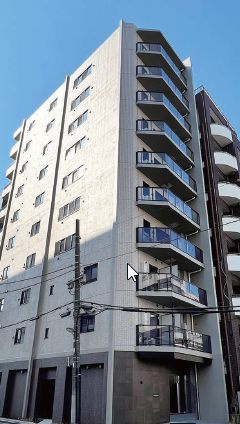 荒川区西日暮里５丁目の賃貸マンションの外観