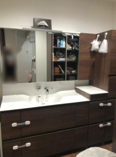 【独立洗面台】 | 右京区梅津徳丸町