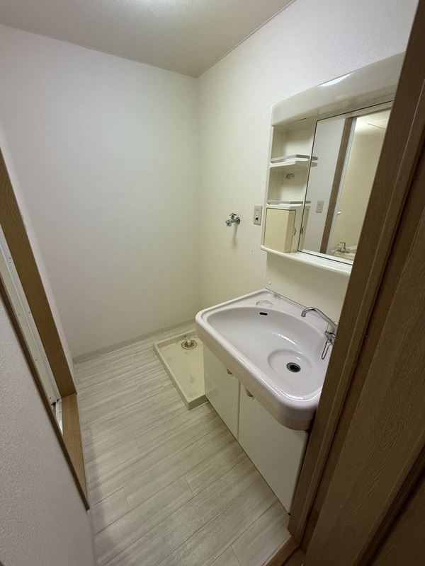 マンションエイトの洗面所