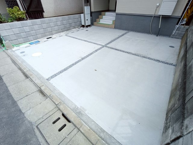 八潮市　伊草1丁目　新築戸建　　全1棟の駐車場|駐車場の用意があります