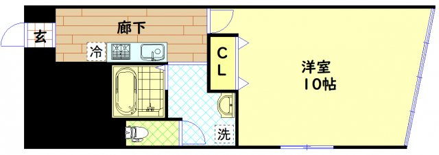 【間取り】 | パシフィック九条駅前