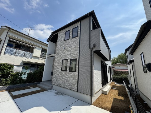 松戸市八ケ崎１丁目新築戸建（八ヶ崎１丁目Ⅲ）の外観|A号棟・完成済み内覧可能です！