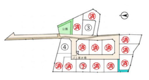 【区画図】 | CRASタウン城南町下宮地