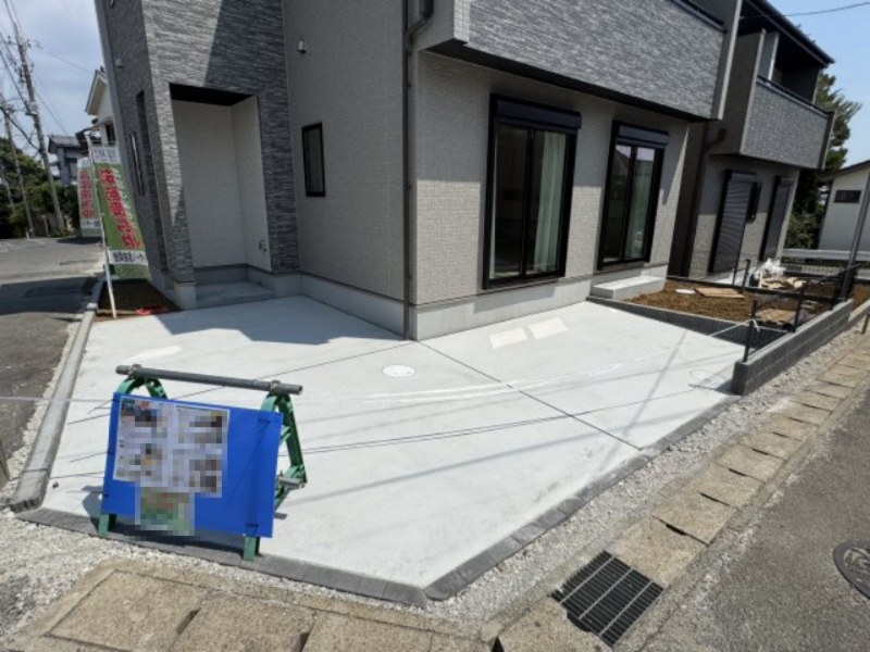 松戸市八ケ崎１丁目新築戸建（八ヶ崎１丁目Ⅲ）の駐車場|B号棟駐車スペース・2台駐車可