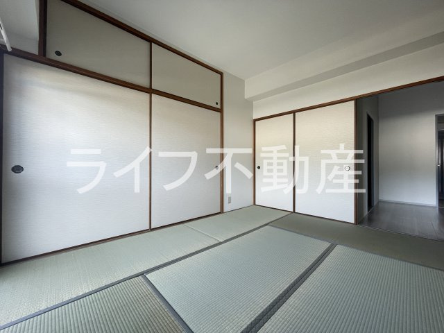 グロースコート新町の和室|来客時にも便利な和室付き