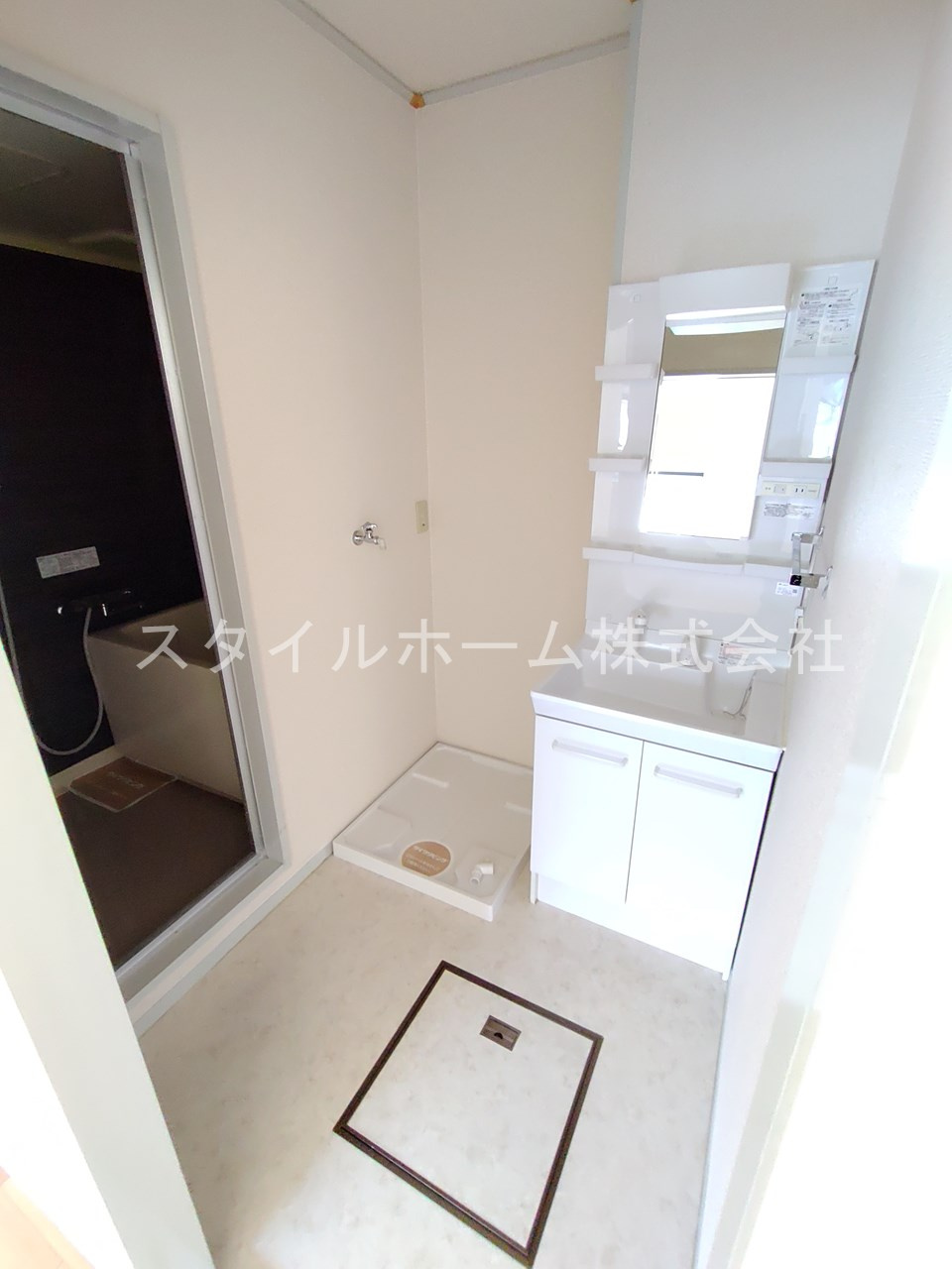 ハートホーム大西の洗面所