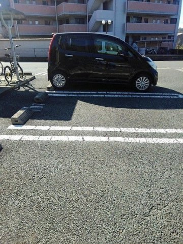 熊本市東区下南部２丁目の賃貸マンションの駐車場|駐車場完備です