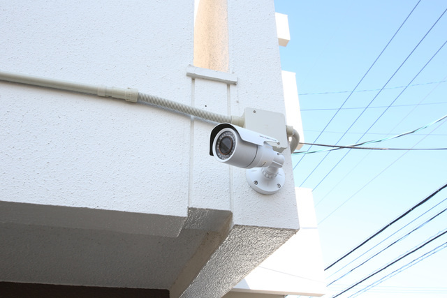 清風マンションのセキュリティ|防犯カメラ
