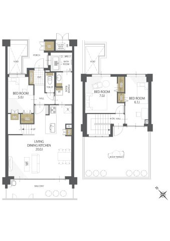 【間取り】アリスト彦根城町 