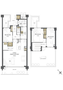 【間取り】アリスト彦根城町 