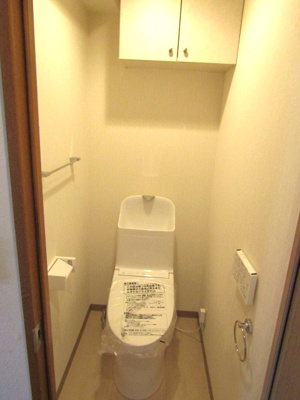 【トイレ】 | ラフィーネ国母5階 | シンプルで使いやすいトイレです