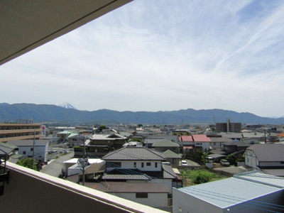 【展望】 | ラフィーネ国母5階 | 富士山が見えます(^^♪