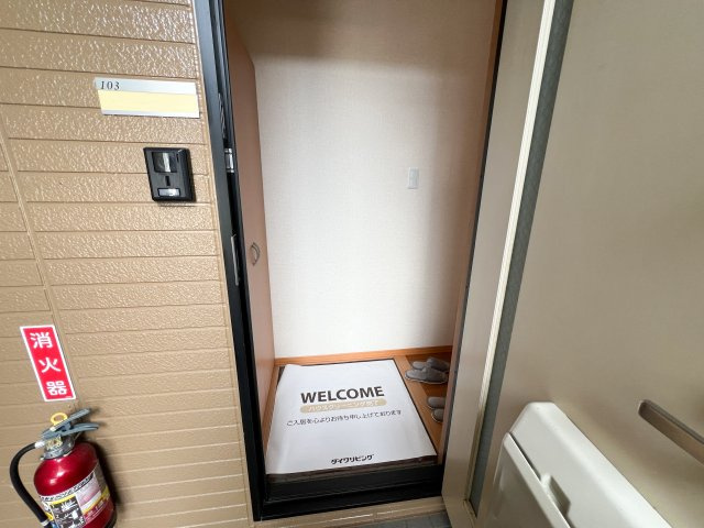 シャンポール Ⅱの玄関