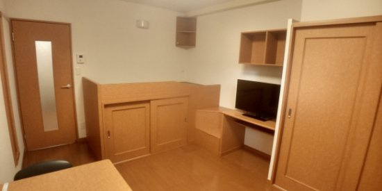 レオパレスヌーボフカサカⅢの居間・リビング|設備・使用は号室により異なる為、現況を優先致します。