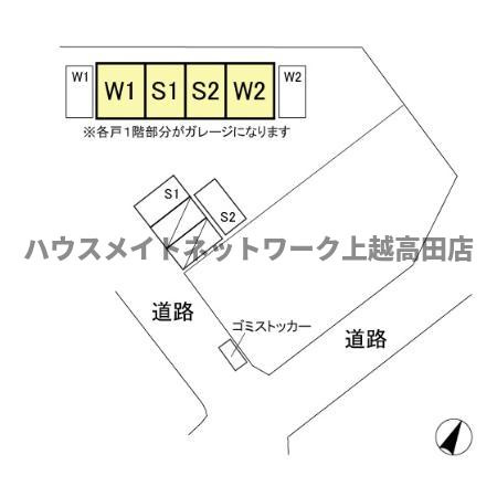 スクーデリアＵＮＯの区画図|配置図