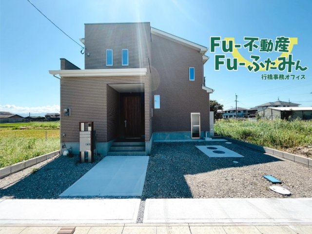 行橋市東泉　(新築一戸建て)の外観|都会的な洗練されたデザインの外観♪
【行橋市　新築一戸建て】