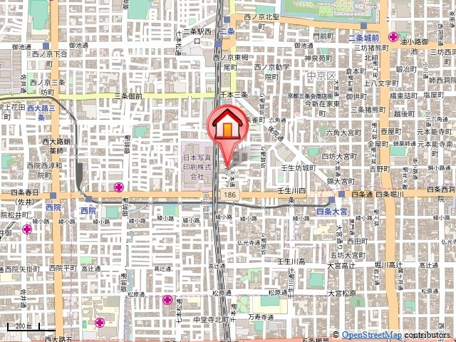 シャルトヤマハ壬生の地図