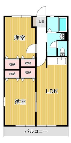 ペルシュワールの間取り