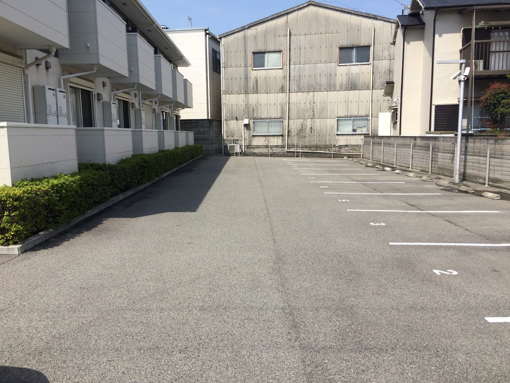 プリマベーラ森友の駐車場