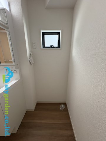 藤沢市大庭7期　新築戸建　全4棟4号棟のランドリースペース