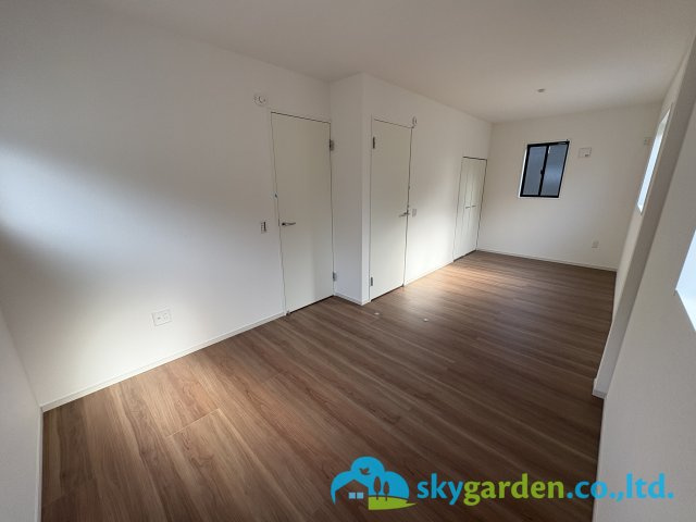 藤沢市大庭7期　新築戸建　全4棟4号棟の子供部屋|約10.5帖の間仕切り可能な子供部屋