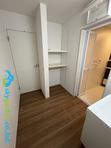 藤沢市大庭7期　新築戸建　全4棟4号棟の脱衣所