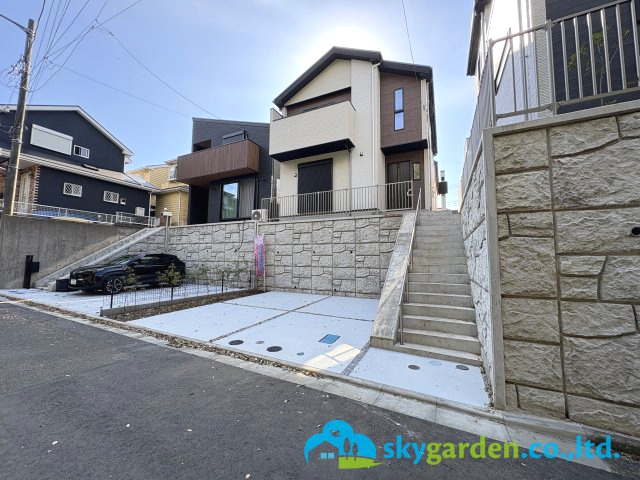 藤沢市大庭7期　新築戸建　全4棟4号棟の外観