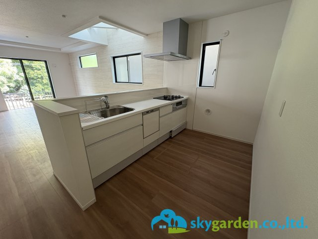 藤沢市大庭7期　新築戸建　全4棟4号棟のキッチン