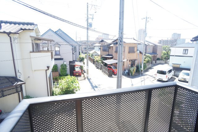 ガーデンハウス宝塚Bのバルコニー