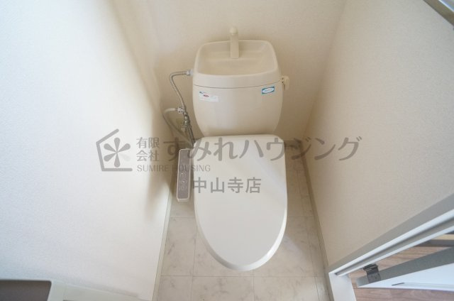 ガーデンハウス宝塚Bのトイレ