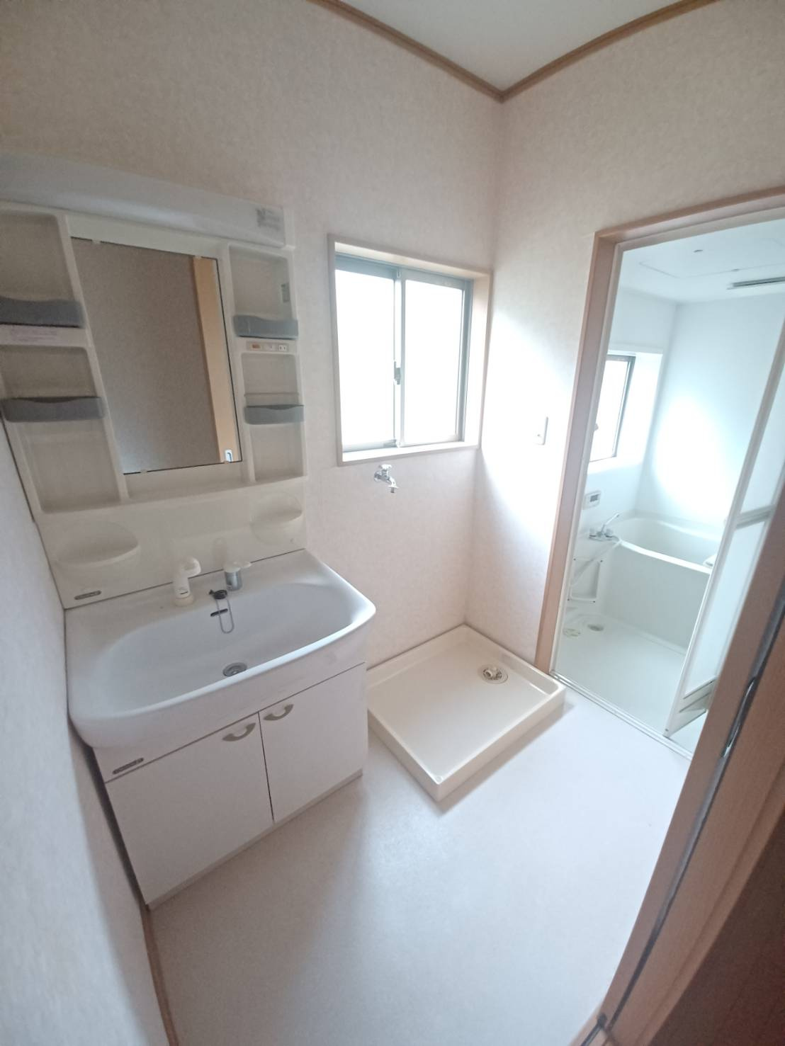 エステートスズキ6の洗面所