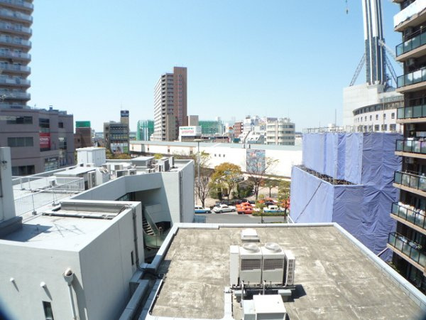 江戸川区船堀３丁目の賃貸マンションの展望|船堀駅を望む