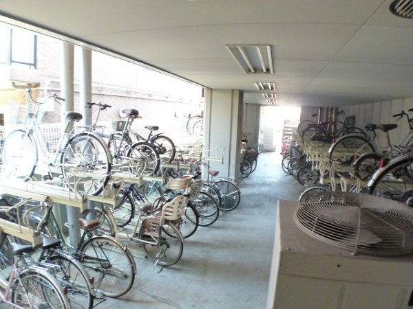 江戸川区船堀３丁目の賃貸マンションのその他共用部分|自転車置場